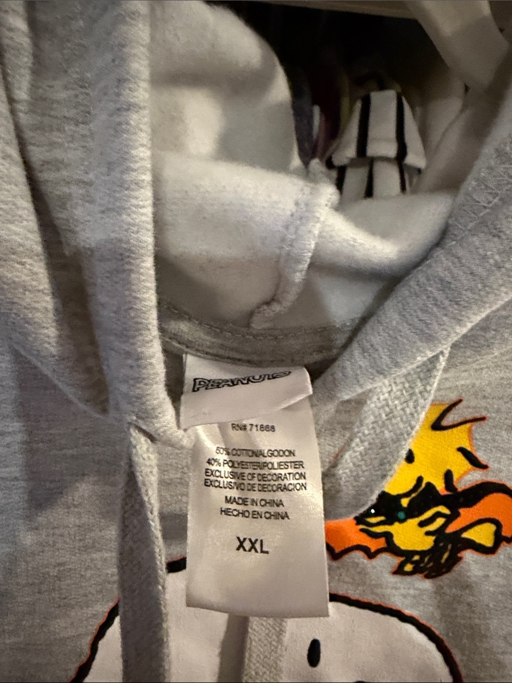 Rhinestoned Snoopy Halloween Hoodie - Picture 2 of 3